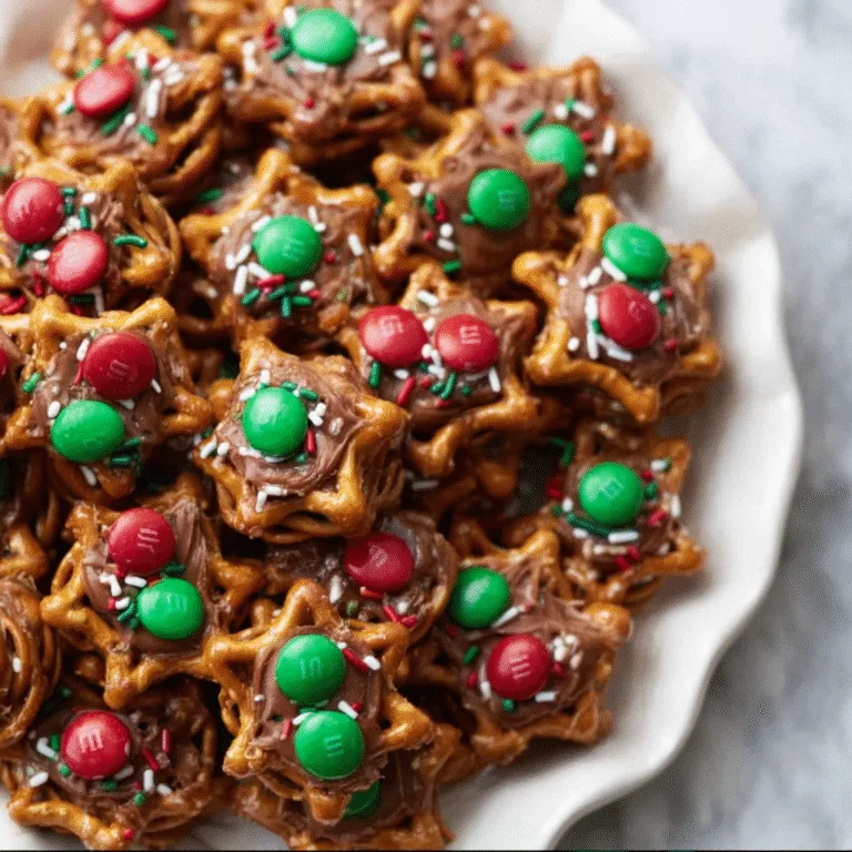 Christmas Rolo Pretzels Recipe – The 3-Ingredient Holiday Treat You’ll Make Every Year