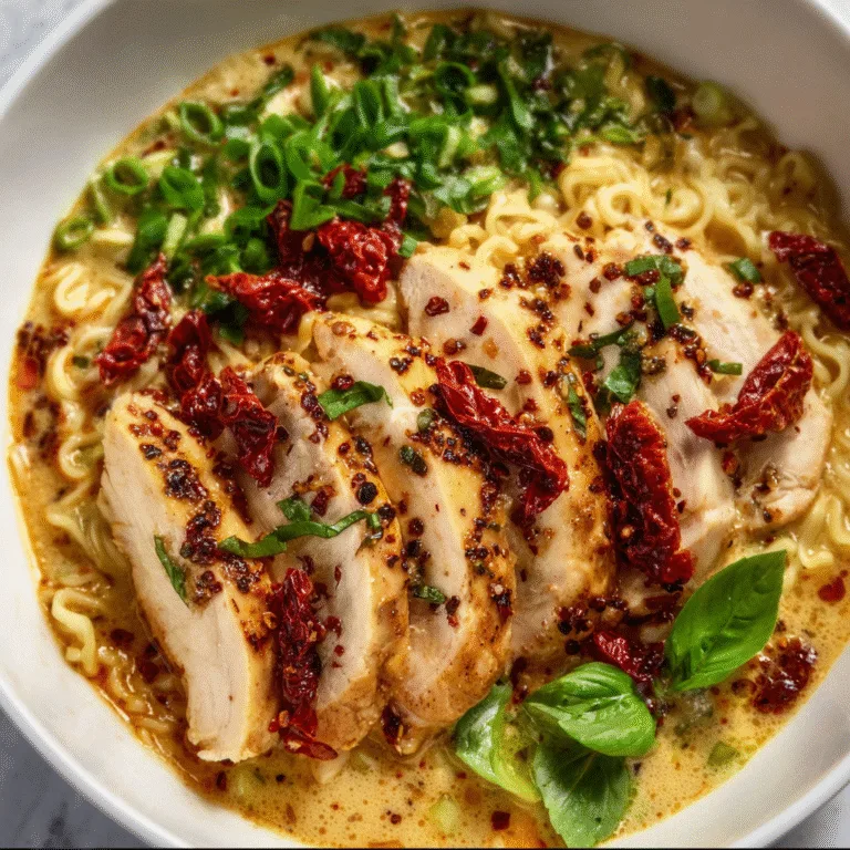 Marry Me Chicken Ramen – Creamy, Spicy, and Absolutely Irresistible