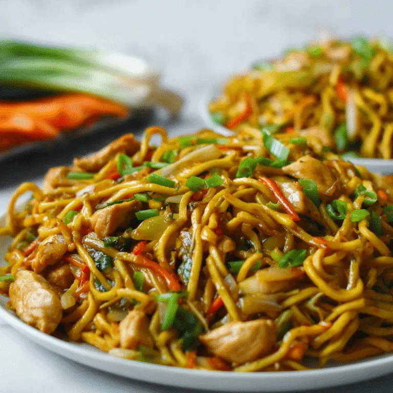 Easy Chicken Chow Mein with the Best Homemade Sauce: The Ultimate 20-Minute Takeout-Style Dinner