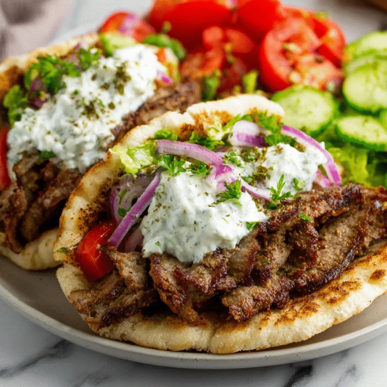 Homemade Gyros – Authentic Greek Flavor Made Easy at Home