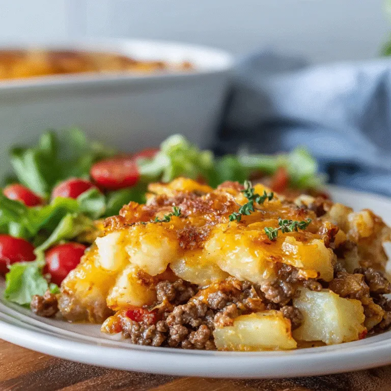 Easy Hamburger Potato Casserole – The Ultimate Family Comfort Food
