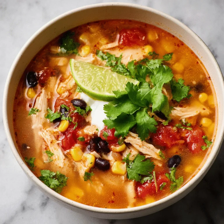 Mexican Chicken Soup — Bright, Flavorful, Healthy & Comforting