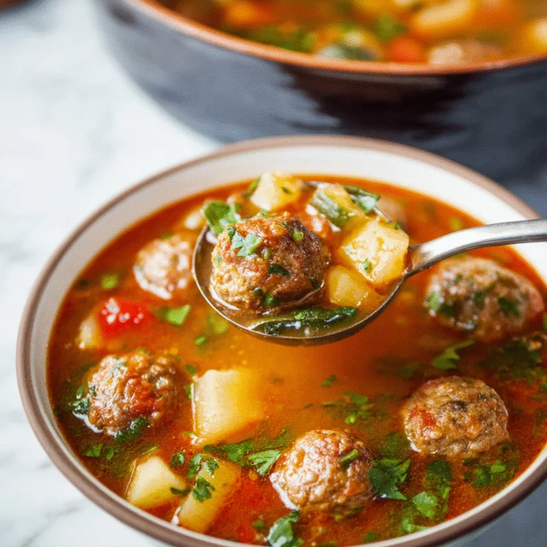 Albondigas Soup (Mexican Meatball Soup): A Comforting Classic Full of Tradition and Flavor