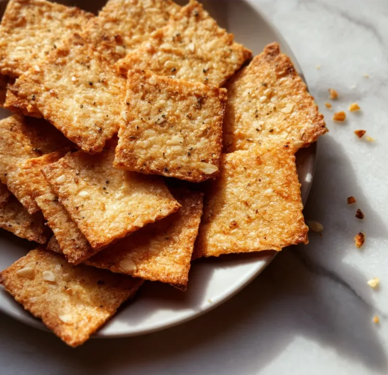 Crispy 5-Ingredient Almond Flour Crackers Everyone Craves: The Ultimate Homemade Snack