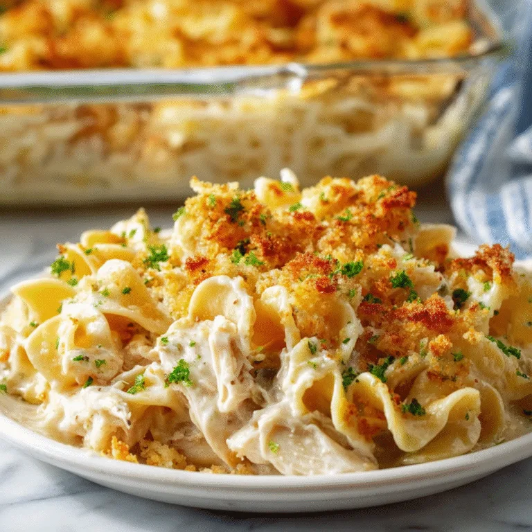 Pioneer Woman Chicken Noodle Casserole – Cozy, Creamy, and Classic Family Comfort