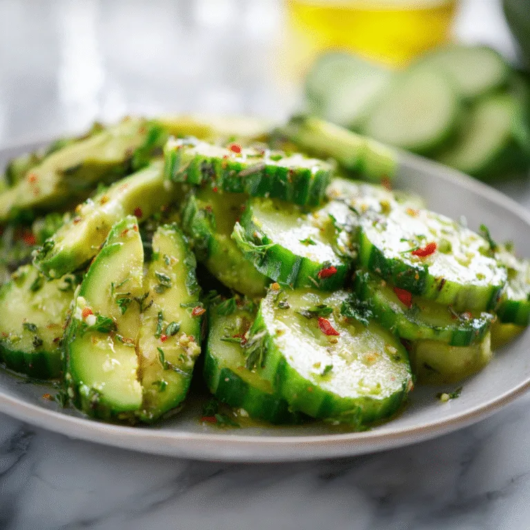 Cucumber Avocado Salad: A Fresh, Vibrant, and Nourishing Bowl of Flavor