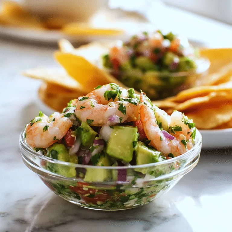 Avocado Shrimp Ceviche: A Bright, Fresh, No-Cook Seafood Recipe Bursting With Flavor