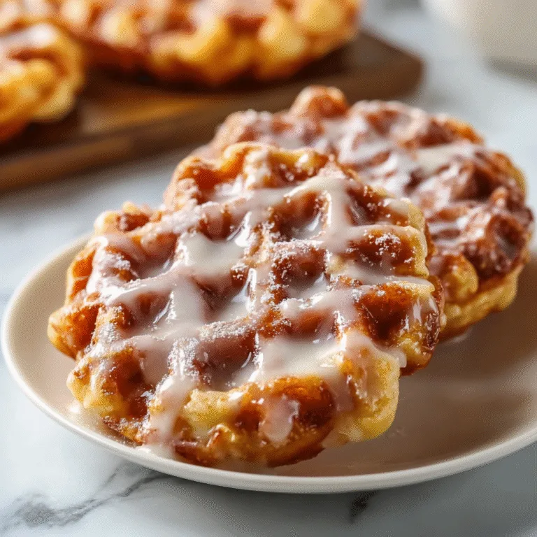 Apple Fritter Waffle Donuts — The Ultimate Fall Treat Without Deep Frying