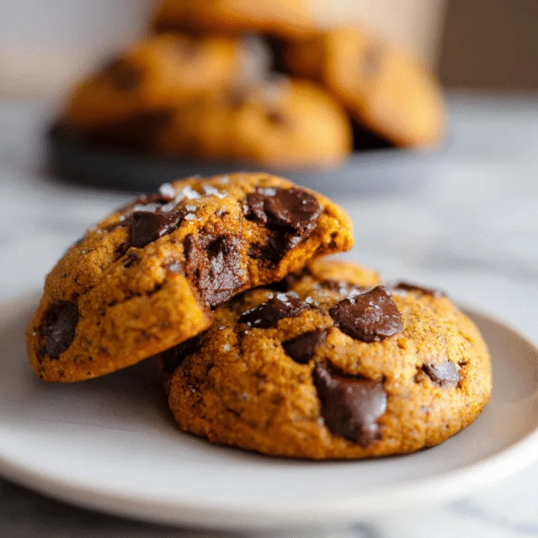 Chewy Pumpkin Chocolate Chip Cookies: The Ultimate Fall Treat