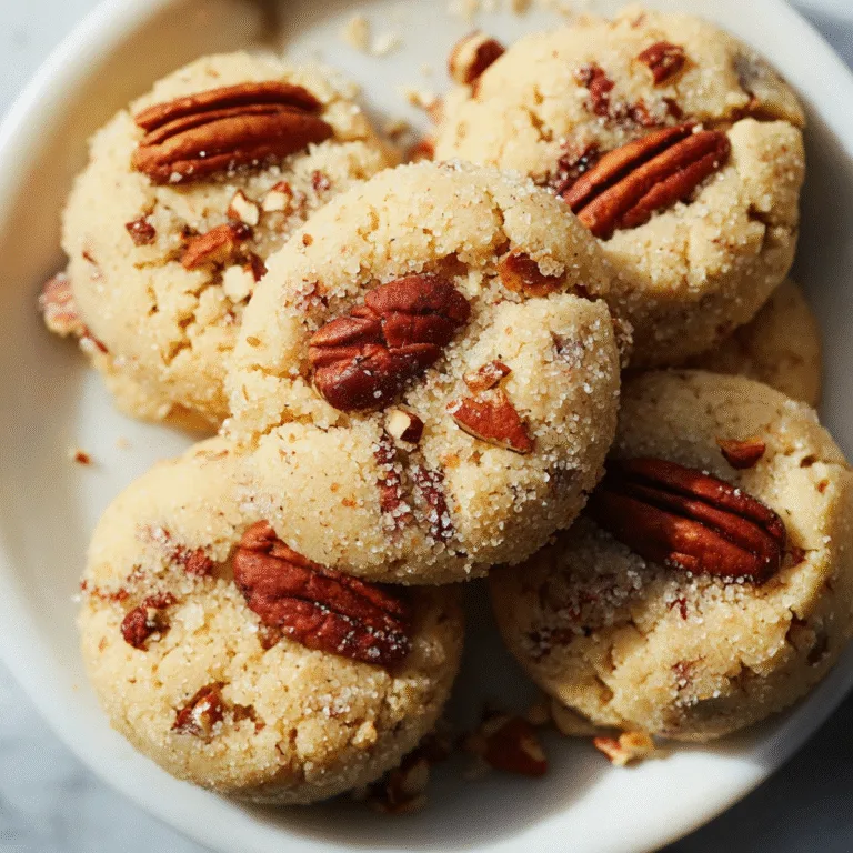 Browned Butter Pecan Sandies — Rich, Buttery, Melt-in-Your-Mouth Cookies