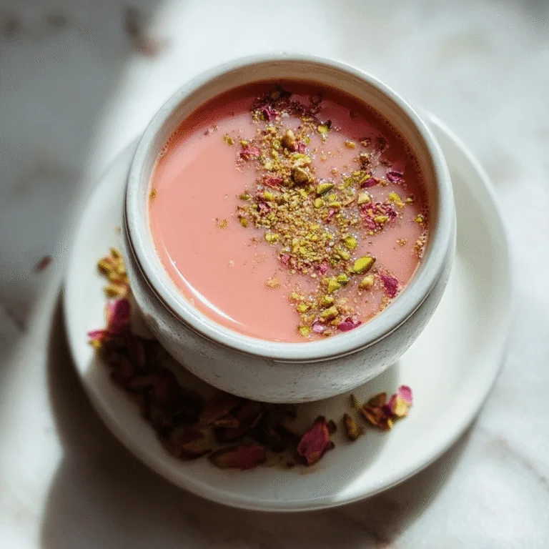 Kashmiri Pink Tea (Noon Chai): A Stunning Creamy Pink Traditional Tea You Can Make at Home