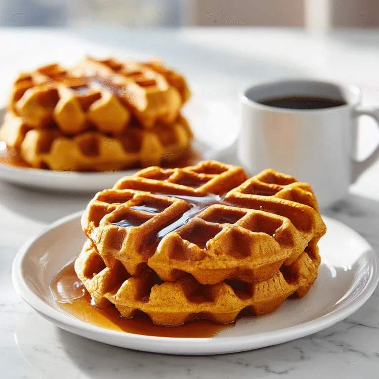 Easy Pumpkin Waffles: The Ultimate Fall Breakfast You’ll Crave All Year