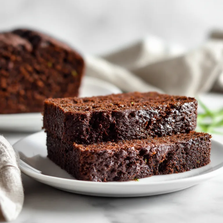 Ultra-Moist Chocolate Zucchini Bread with Sour Cream: The Ultimate Bakery-Style Loaf at Home