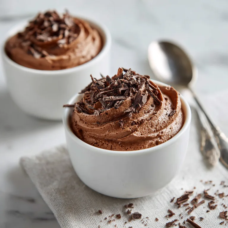 The Easiest & BEST 2-Ingredient Mousse You’ll Ever Make