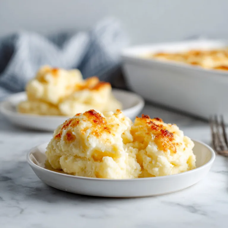 Creamy Baked Mashed Potatoes: The Ultimate Comfort Side Dish