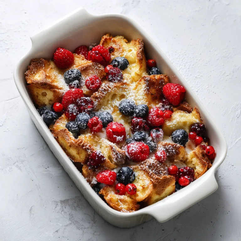 Easy Berry French Toast Casserole (The Ultimate Make-Ahead Breakfast Bake)