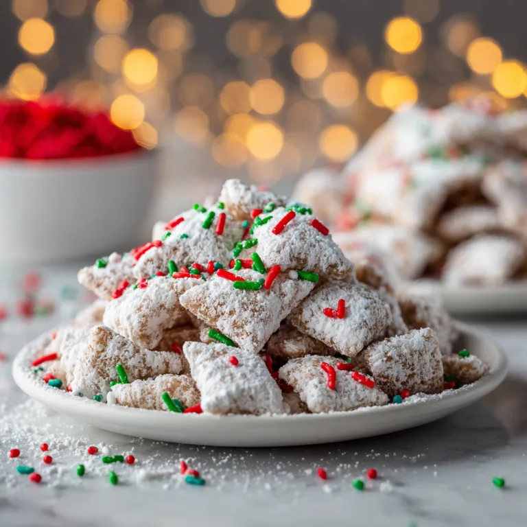 Easy Christmas Puppy Chow Recipe for Festive Snacks
