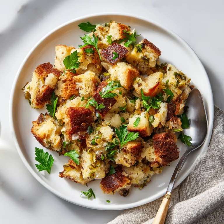 Classic Homemade Stuffing Recipe for Your Holiday Dinner