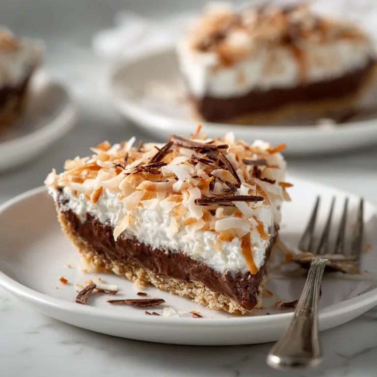 No-Bake German Chocolate Pie: A Creamy Classic with Zero Oven Time