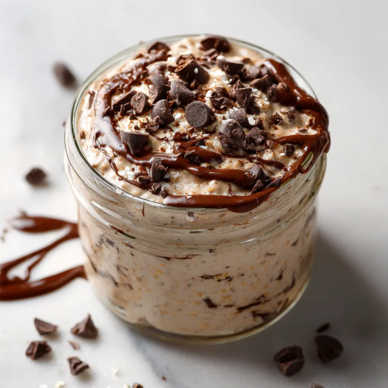 Brownie Batter Overnight Oats: A Chocolatey Breakfast That Feels Like Dessert