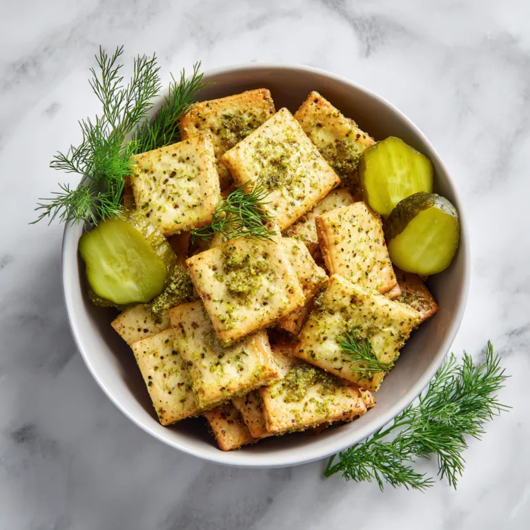 Dill Pickle Saltines: The Addictive Snack You Didn’t Know You Needed