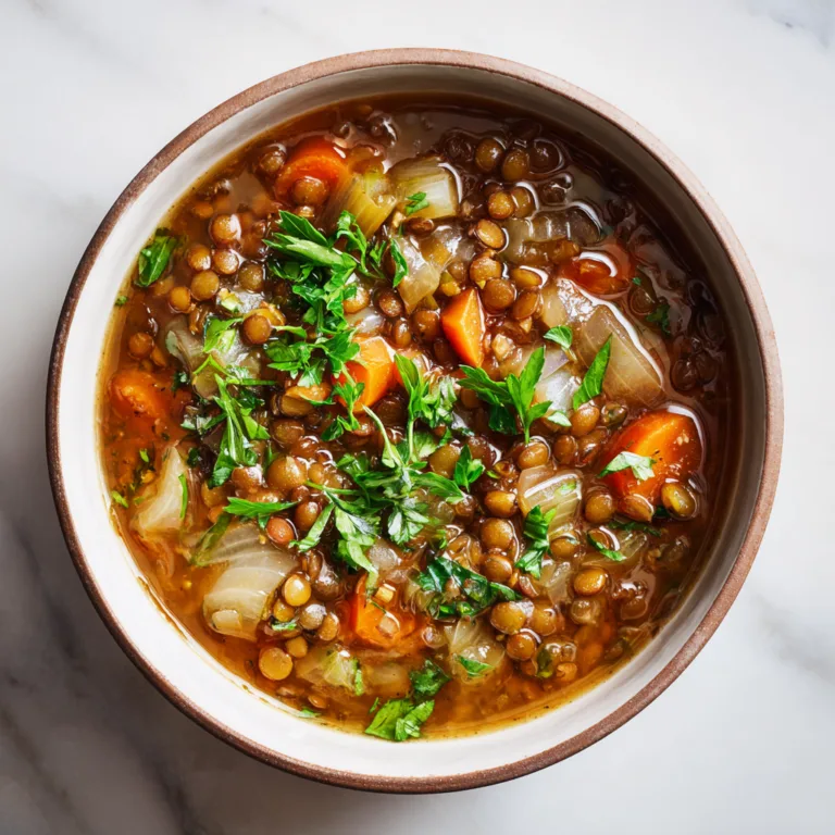 Hearty Lentil Soup: A Timeless Comfort Recipe for Every Kitchen