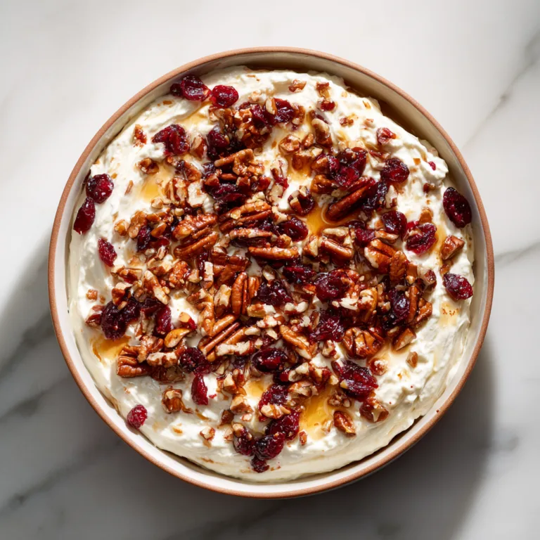 Easy Cranberry Pecan Cheese Dip: The Ultimate Crowd-Pleaser for Any Occasion