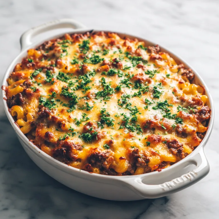 Cheesy Hamburger Mac Casserole: The Ultimate Comfort Food Classic