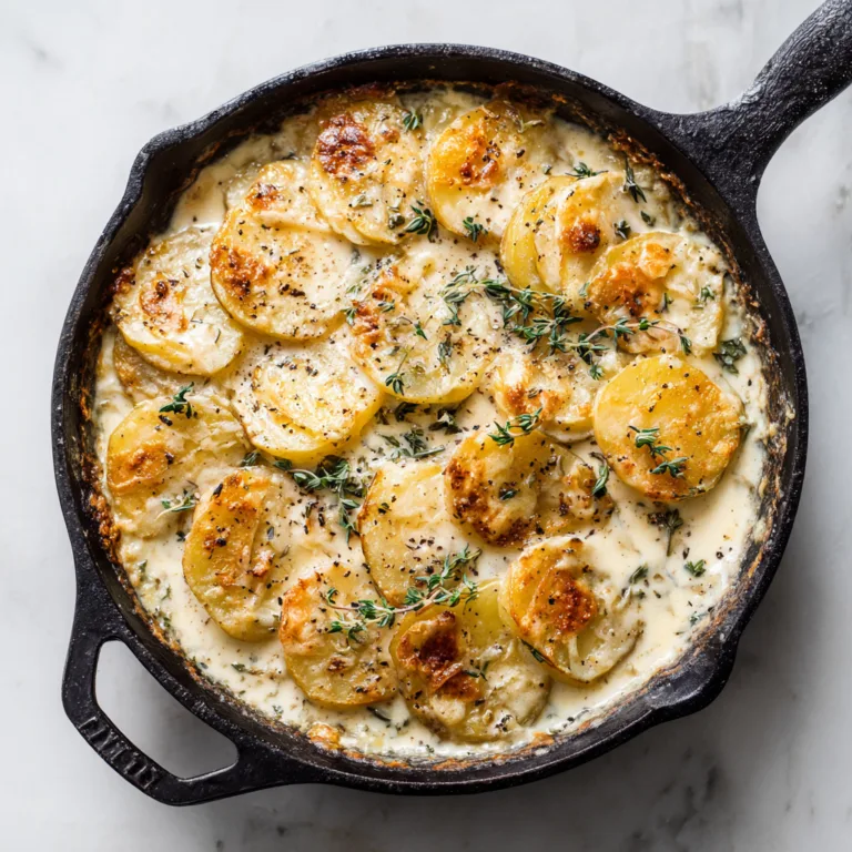 Ultimate Cast Iron Scalloped Potatoes: The Creamiest Comfort Food Classic