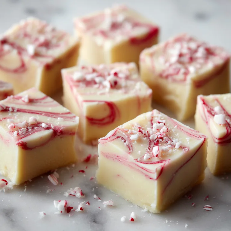Peppermint Swirl Fudge: A Festive No-Bake Holiday Classic