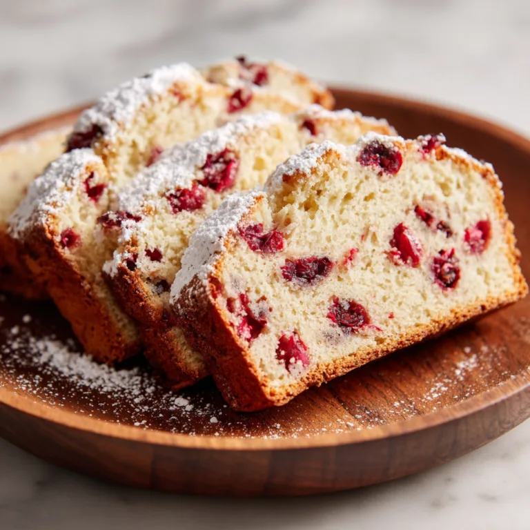Simple Cranberry Bread (A Festive Holiday Classic)