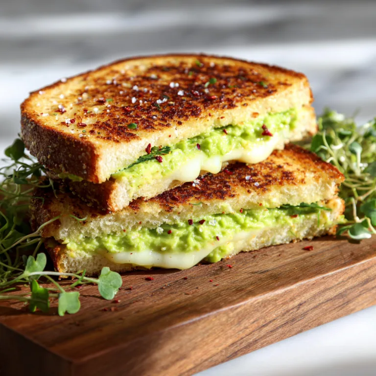 Creamy Avocado Grilled Cheese: The Ultimate Comfort Sandwich Upgrade
