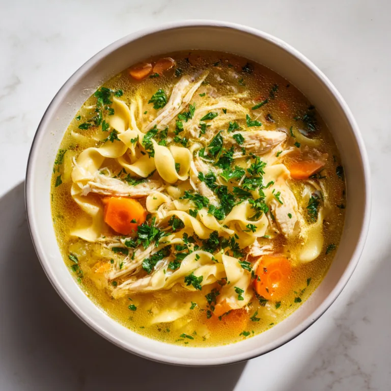 Cozy Rotisserie Chicken Noodle Soup: The Ultimate Comfort Bowl for Any Season