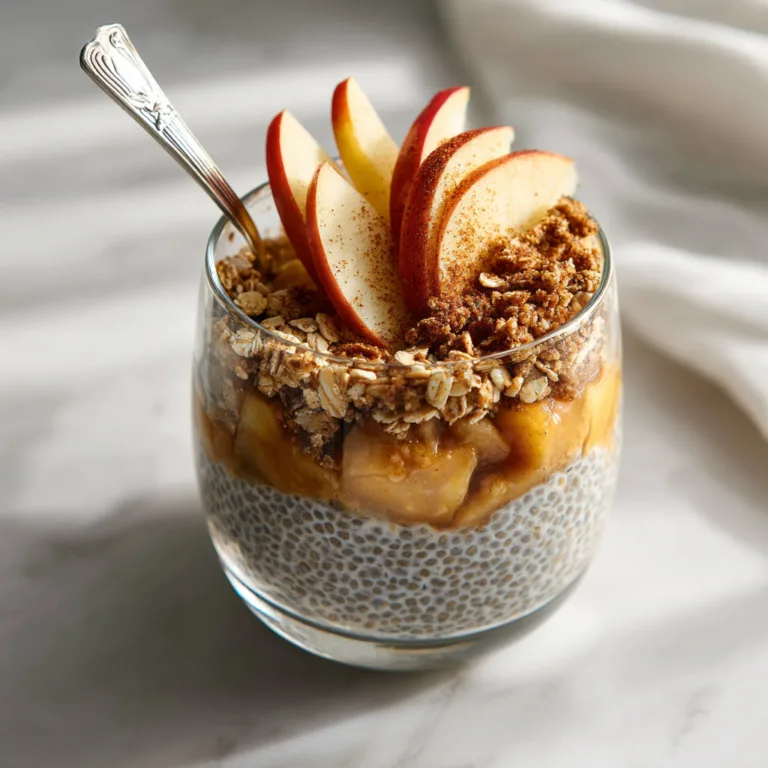 Apple Crumble Chia Pudding: A Cozy, Healthy Twist on a Classic Dessert