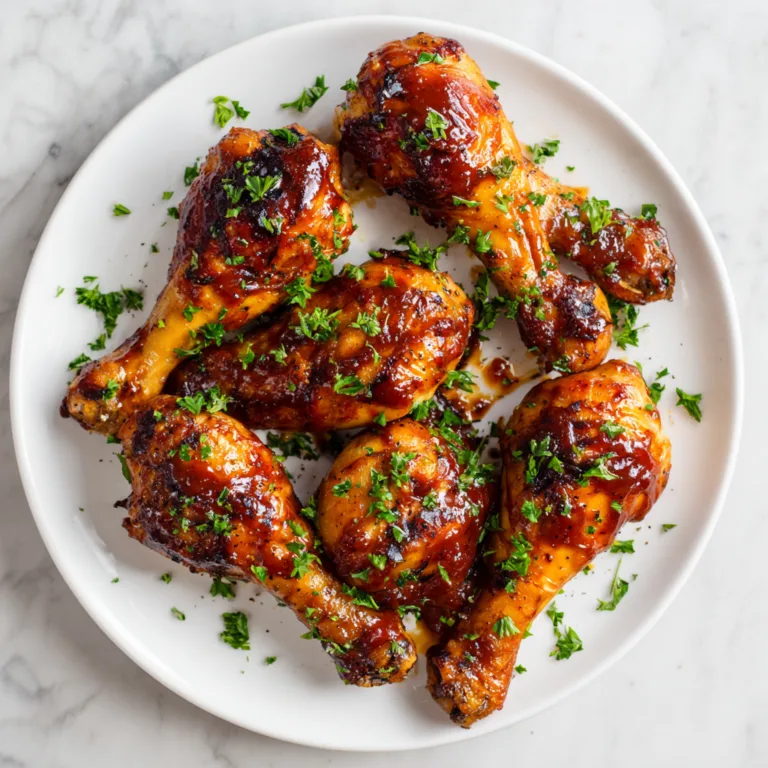 Easy Baked BBQ Chicken Drumsticks (Juicy, Flavor-Packed & Family-Friendly)