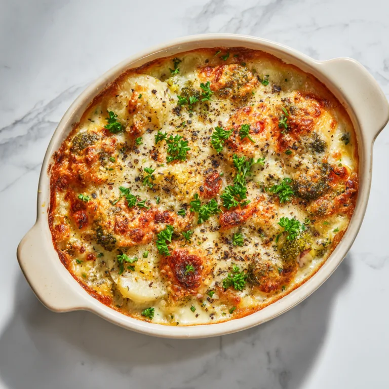 Cheesy Vegetable Casserole: The Ultimate Comforting Veggie Bake for Every Table