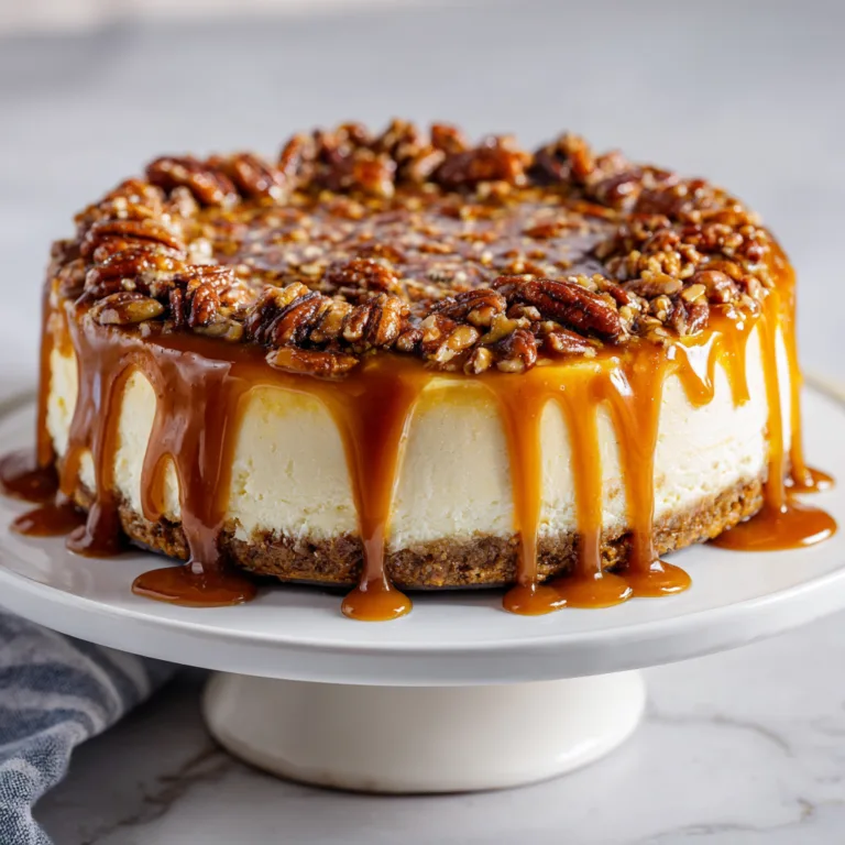 Decadent Caramel Pecan Pie Cheesecake: The Ultimate Dessert Fusion