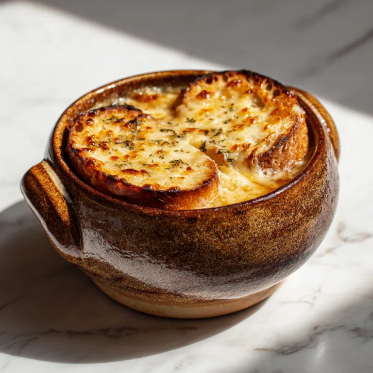 Rustic Cheesy French Onion Soup – A Comfort Food Classic