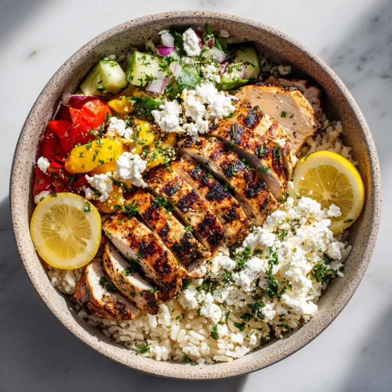 Greek Chicken Bowls: A Fresh, Flavor-Packed Mediterranean Meal You’ll Make on Repeat