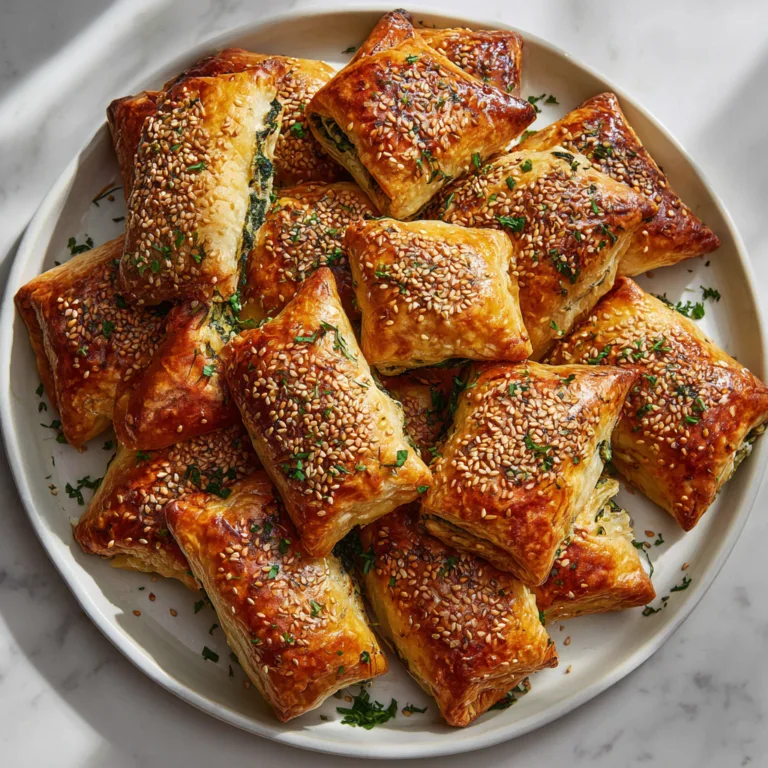 Addictive Mediterranean Spinach Stuffed Pastry: A Flaky Bite of Mediterranean Comfort