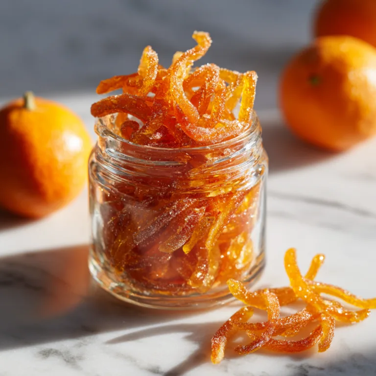 Candied Orange Peel Recipe: Quick, Sweet, and Perfectly Citrusy
