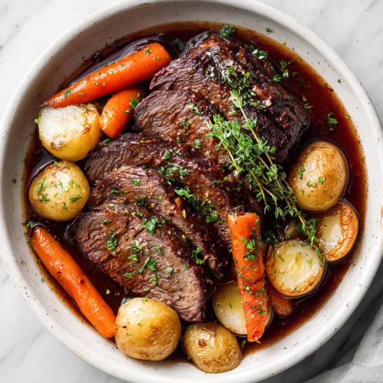 Best Red Wine Pot Roast Recipe: Fall-Apart Tender Comfort Food Classic