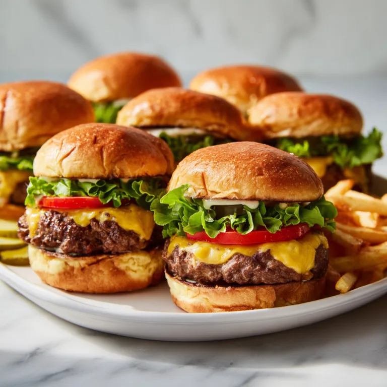 Classic Juicy Hamburgers with Easy Homemade Seasoning: The Ultimate Backyard Favorite