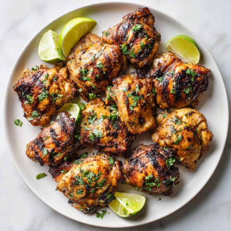 Sazon Grilled Chicken Thighs: Bold, Juicy Latin-Inspired Flavor Straight From the Grill