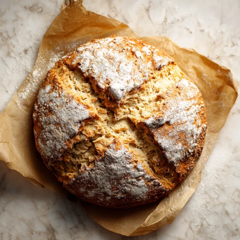 Recipe Name: Easy Traditional Irish Soda Bread – Rustic, No-Yeast Classic