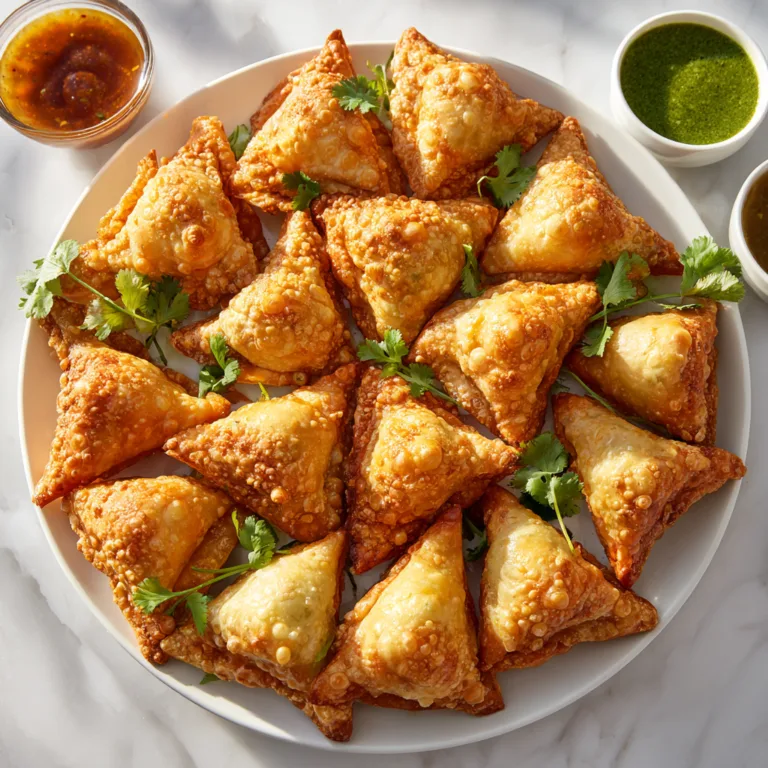 Mini Chicken Samosas: Crispy, Flavor-Packed Bites