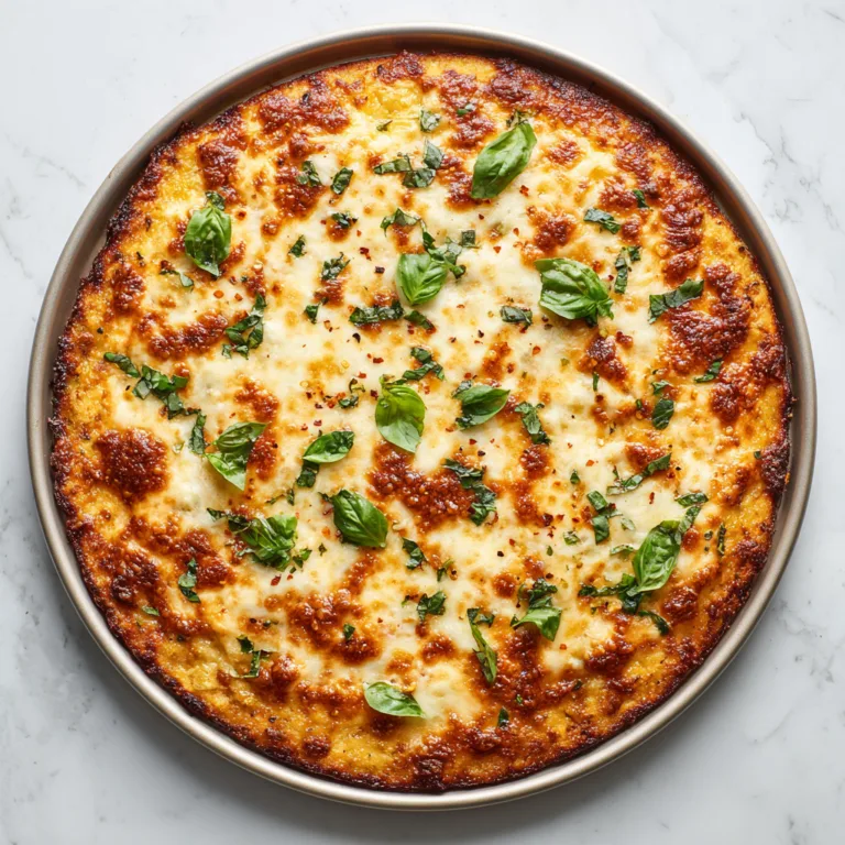Chicken Crust Pizza: The Ultimate Low-Carb Comfort Food Reinvented