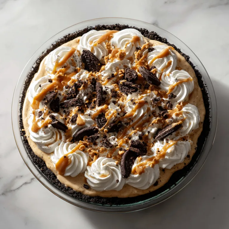 Decadent Peanut Butter Oreo Pie: Creamy, Dreamy, No-Bake Indulgence