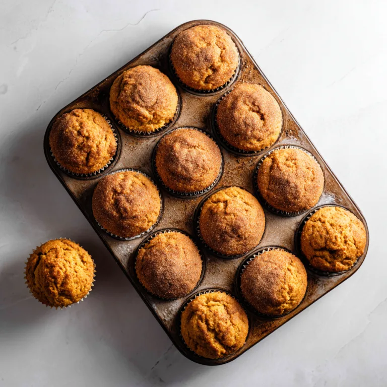 Pumpkin Muffins with Applesauce: Soft, Moist, and Perfectly Spiced Autumn Treat