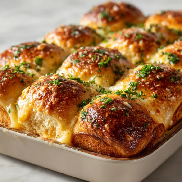Epic Garlic Butter Pull-Apart Cheese Sliders: The Ultimate Cheesy Crowd-Pleaser